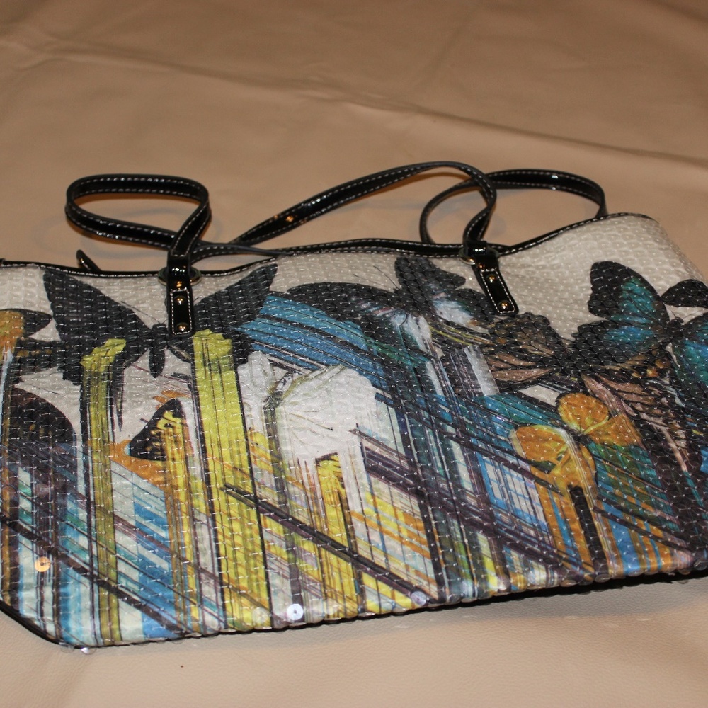 Nine West Butterfly Sequence Purse